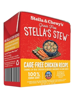 Stella and Chewys Dog Stew Cage Free Chicken 11oz. (Case of 12)