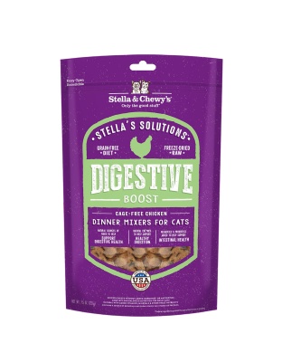 Stella and Chewys Solutions Digestive Boost Freeze-Dried Chicken 7.5oz.