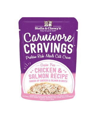 Stella and Chewys Carnivore Cravings Chicken and Salmon Recipe 2.8oz. (Case of 24)