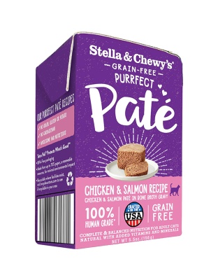 Stella and Chewys Cat Purrfect Pate Chicken and Salmon 5.5oz. (Case of 12)