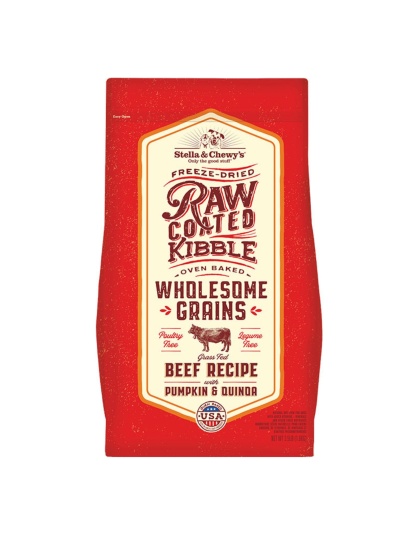 Stella & Chewy's Dog Wholesome Grain Raw Coated Beef 3.5Lb
