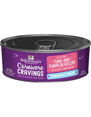 Stella and Chewys Cat Carnivore Cravings Pate Tuna 2.8oz. (Case of 24)