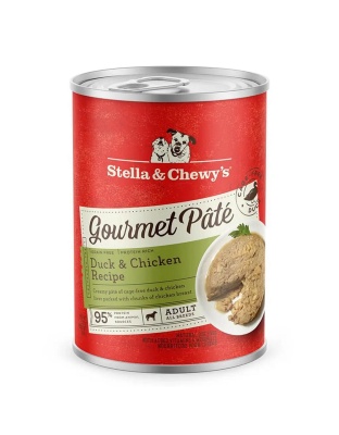 Stella And Chewys Dog Gourmet Pate Duck And Chicken 12.5oz. (Case of 12)