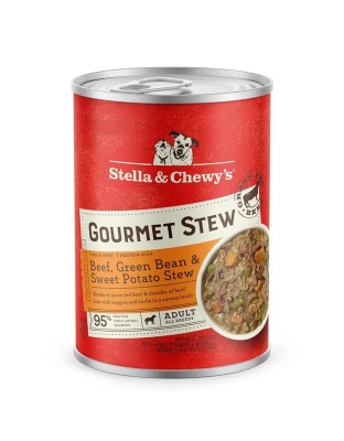 Stella And Chewys Dog Gourmet Stew Beef; Green Bean And Sweet Potato 12.5oz. (Case of 12)