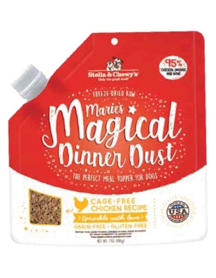 Stella And Chewys Dog Freeze-Dried Maries Magical Dinner Dust Chicken 7oz.