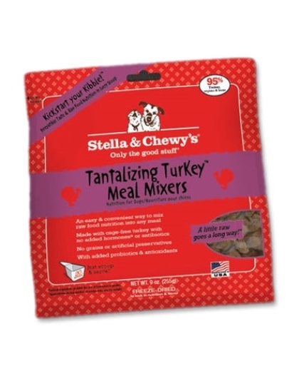 Stella And Chewys Freeze Dried Dog Food Mixers Turkey 3.5 oz.