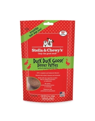 Stella And Chewys Dog Freeze-Dried Duck Dinner Patties 14oz.
