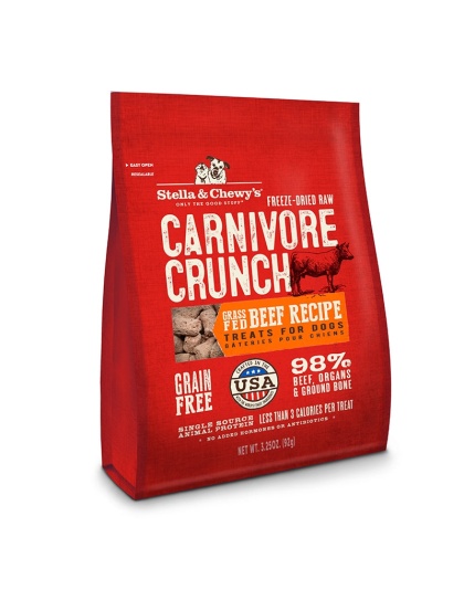 Stella and Chewys Carnivore Crunch - Beef (3.25 oz.)