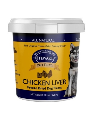 Pro-Treat Freeze Dried Dog Treats Chicken Liver 11.5oz.