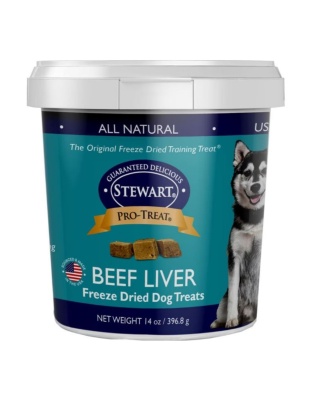 Pro-Treat Freeze Dried Dog Treats Beef Liver 14oz.