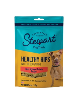 Stewart Healthy Hips Freeze Dried Dog Treats Beef & Sweet Potato, 1ea/4oz.