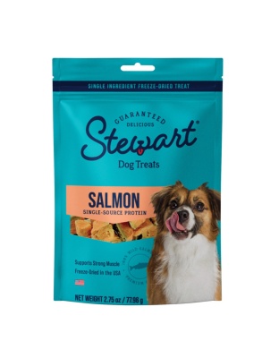 Stewart Single Ingredient Freeze Dried Dog Treats Salmon, 1ea/2.75oz.