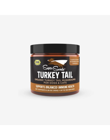 Super Snouts Dog Cat Turkey Tail Mushrooms 150 Grams