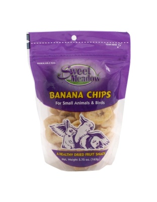 Sweet Meadow Farm Banana Chips Treat for Small Animals 1ea/5.75oz.