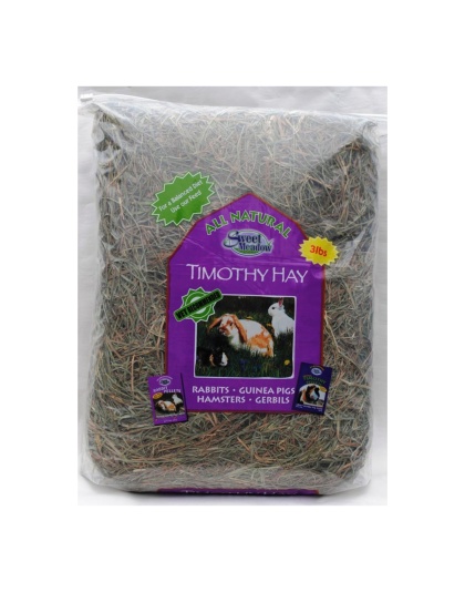 Sweet Meadow Farm 2nd Cut Timothy Hay for Small Animals 1ea/3 lb