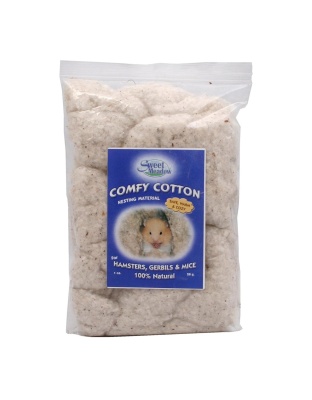 Sweet Meadow Farm Comfy Cotton Small Pet Nesting Material White, 1ea/1oz.