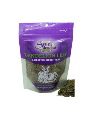 Sweet Meadow Farm Dandelion Leaf Healthy Herb Small Animal Treat 1ea/2.1oz.