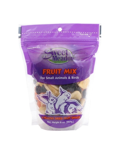 Sweet Meadow Farm Fruit Mix Treat for Small Animals 1ea/8oz.