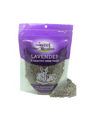 Sweet Meadow Farm Lavender Healthy Herb Small Animal Treat 1ea/2.1oz.