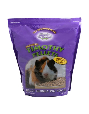 Sweet Meadow Farm Premium Timothy Pellets Guinea Pig Food 1ea/5 lb