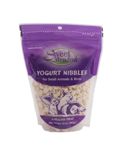 Sweet Meadow Farm Yogurt Nibbles Treat for Small Animals 1ea/10oz.