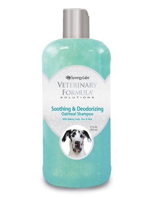 Synergy Labs Veterinary Formula Soothing & Deodorizing Oatmeal Shampoo 1ea/17 fl oz