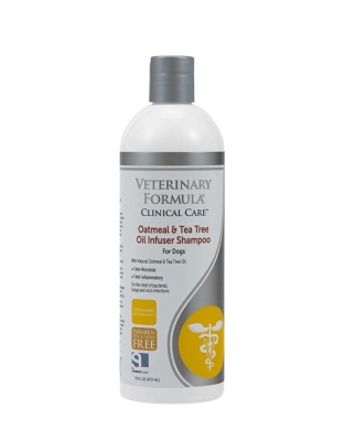 Synergy Labs Veterinary Formula Clinical Care Oatmeal & Tea Tree Oil Shampoo 1ea/16 fl oz