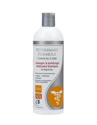 Synergy Labs Veterinary Formula Clinical Care Antiseptic & Antifungal Shampoo 1ea/16 fl oz