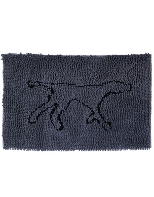 Tall Tails Dog Wet Paw Mat Charcoal Medium