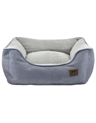 Tall Tails Dog Bolster Bed Charcoal Large