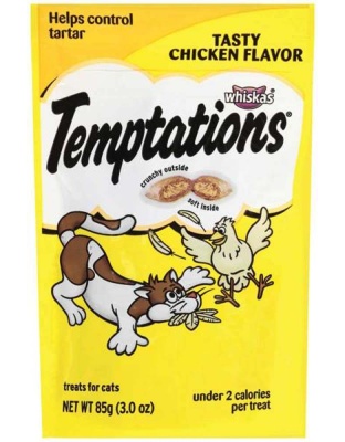 Temptations Classics Crunchy & Soft Adult Cat Treats Tasty Chicken 1ea/3oz.