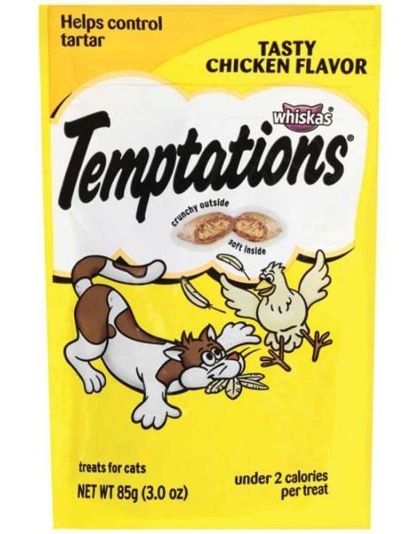 Temptations Classics Crunchy & Soft Adult Cat Treats Tasty Chicken 1ea/3oz.