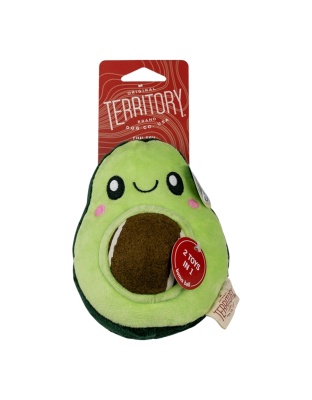 Territory Dog 2-In-1  Plush Avocado 5.5 Inch