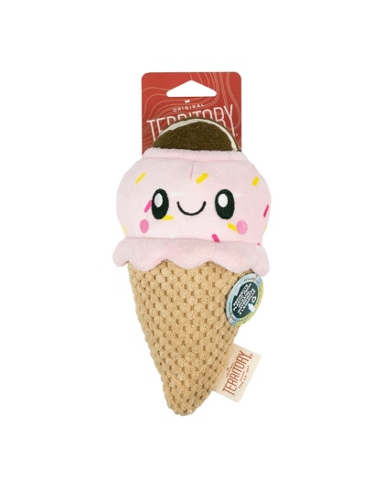 Territory Dog 2-In-1  Plush Ice Cream 8 Inch
