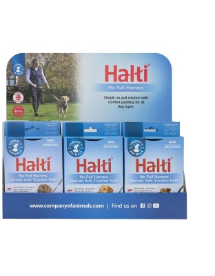 The Company Of Animals Dog Halti No Pull Harness Display 6 Piece (Case Of 6)