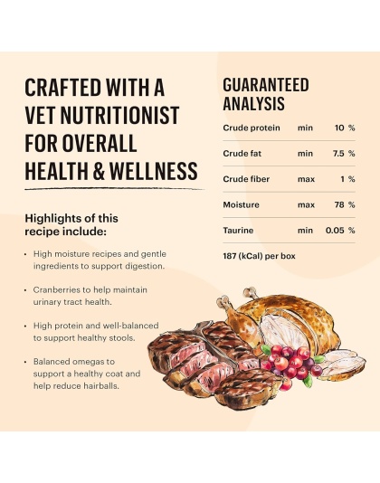 The Honest Kitchen Cat Cate Grain Free Pate Beef & Chicken 2.8oz. (Case of 12)