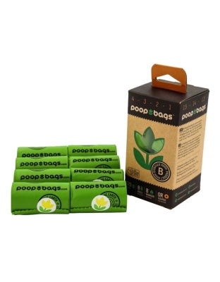 The Original Poop Bags Biobased Countdown Rolls Orange Scent/Biobased 8Pk- 15Ct