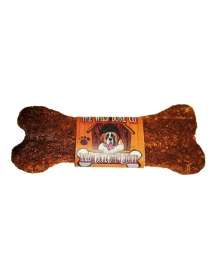 The Wild Bone Co. Jerky Style Dog Treats Display Rabbit 1oz.-24 Pc