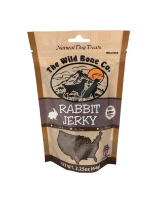 The Wild Bone Co. Natural Jerky Dog Treats Quail 2oz.