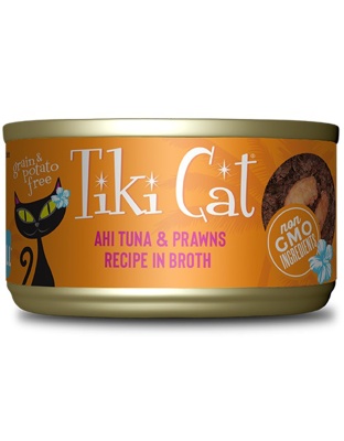 Tiki Pets Cat Manana Grill Ahi Tuna 2.8oz. (Case of 12)