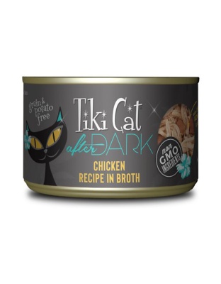 Tiki Pets Cat After Dark Chicken 5.5oz. (Case of 8)