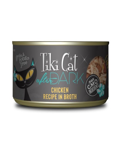 Tiki Pets Cat After Dark Chicken 5.5oz. (Case of 8)