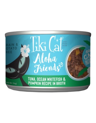 Tiki Pets Cat Aloha Tuna Whitefish 5.5oz. (Case of 8)