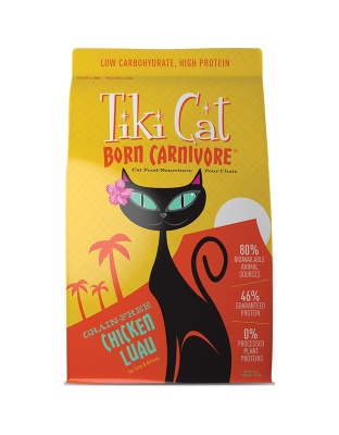 Tiki Pet Cat Carnivore Grain Free Chicken and Eggs 11.1Lb