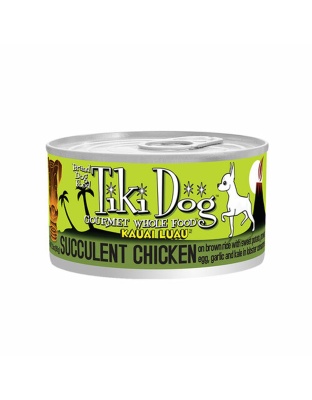 Tiki Pets Dog Kauai Chicken And Prawn 2.8oz. (Case of 12)