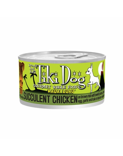Tiki Pets Dog Kauai Chicken And Prawn 2.8oz. (Case of 12)