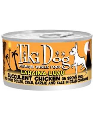 Tiki Pets Dog Lahaina Chicken And Crab 2.8oz. (Case of 12)