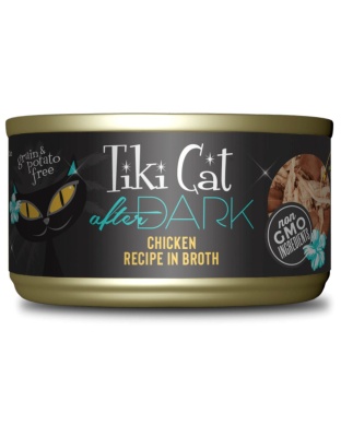 Tiki Pet Cat After Dark Pate Chicken 2.8oz. (Case of 12)