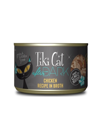 Tiki Pet Cat After Dark Pate Chicken 5.5oz. (Case of 8)