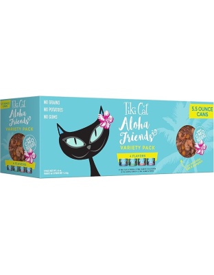 Tiki Pets Cat Aloha Chicken 5.5Oz Pouch Variety Pack (Case of 8)